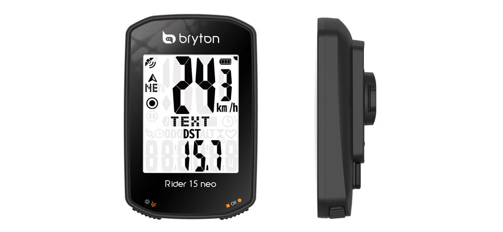 Bryton Rider 15 neo GPS Cycling Computer Trevs Cycle Shop