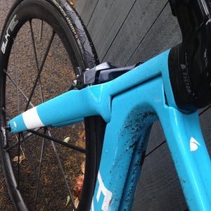 Factor One & BLKTEC Wet Ride with Split downtube (Myth?)