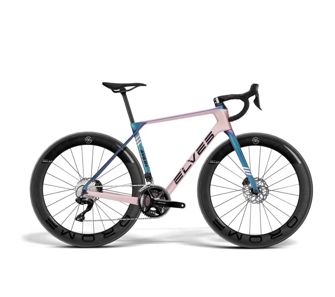 自転車本体 ELVES AVARI PRO DISC size46 UCI Approved! ELVES Avari Pro Carbon Road Disc Framesets