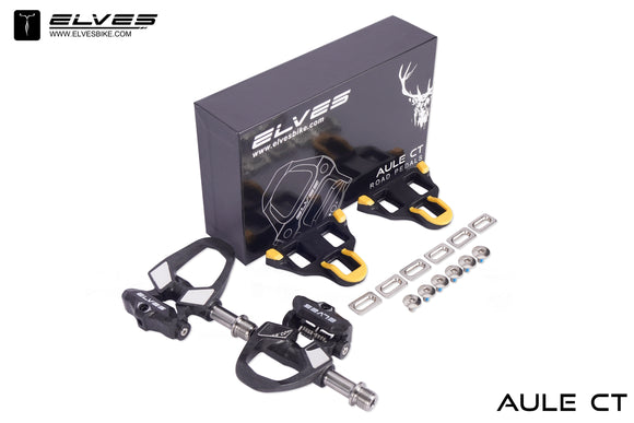 Elves Orome AULE CT Clipless Road Pedals Ti AXLES (Sold exclusively with Elves frames; not sold separately)