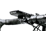 Bryton bike computer mounted on a bicycle handlebar