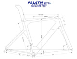 Elves Falath EVO+ 2025 Frameset (Disc Brake) UCI Approved