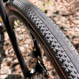 close up of the Hutchinson-Caracal-gravel-tyre-caracel-tread-pattern
