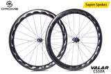 *NEW* OROME VALAR CS50A 50mm Wave Carbon Disc Wheelset