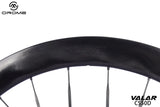 *NEW* OROME VALAR CS50D 50mm Wave Carbon Disc Wheelset