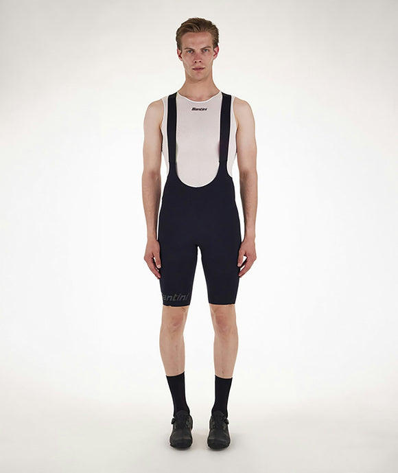 Santini Unico + Nero Mens Bibshorts