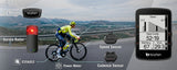 cyclist with all the Accessoires for bryton