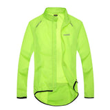 Santic Men's Fluro Cycling Wind Jacket