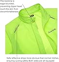Santic Men's Fluro Cycling Wind Jacket