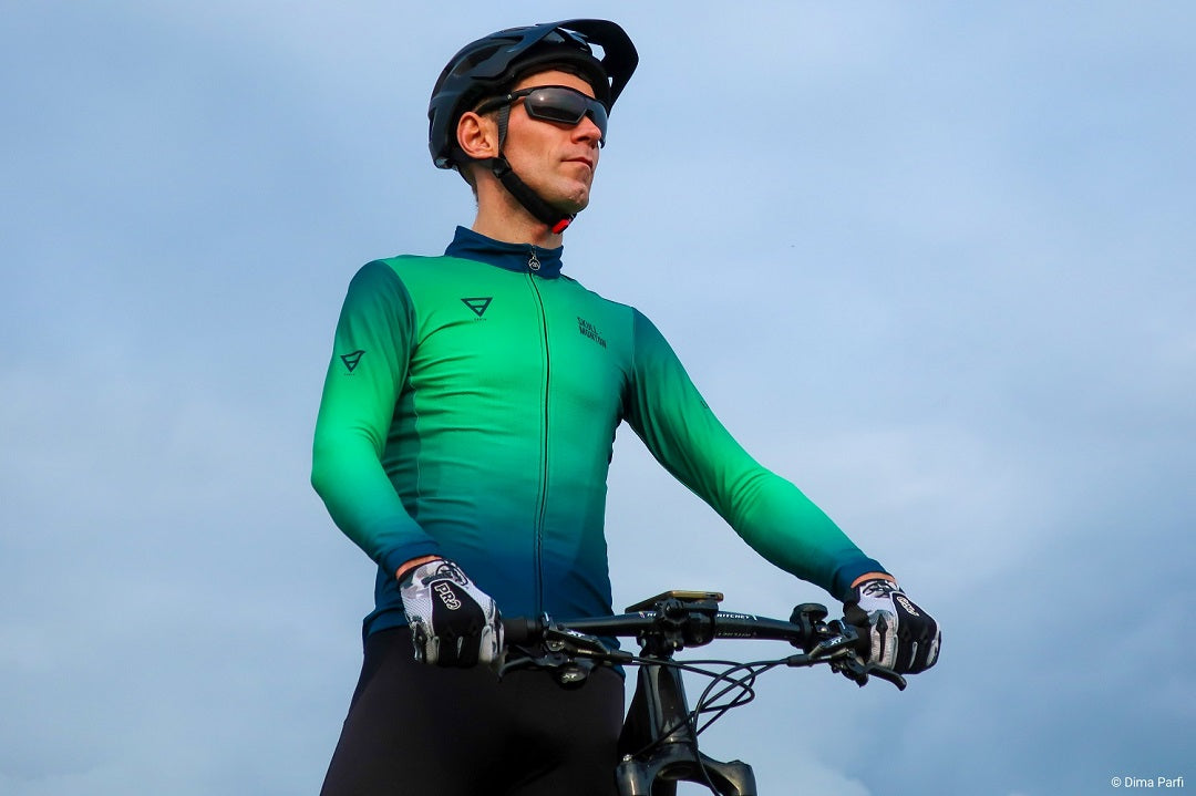 Winter Thermal Cycling Jersey Mens - MONTON