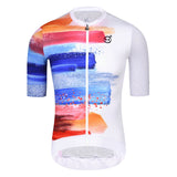 Monton Skull Mens Cycling Jersey Paint Brush