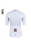 MONTON SKULL Mens Cycling Jersey HOLIDAY White