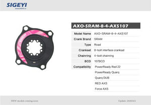 Sigeyi AXO Power Meter for SRAM AXS Powerready RED Force