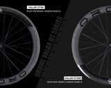 Orome Valar Carbon Wheelsets - Disc & Rim 56mm (DT Swiss & Orome spec Bearings)