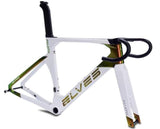 Image of Elves frameset colour: Chameleon (Brown & Lichen Green) & White