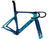 Image of Elves frameset in colour: Sea Mist Green & Matt Peacock Green