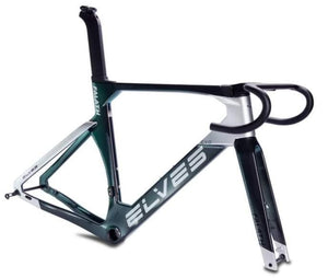 Image of Elves Falath EVO+ 2025 Frameset against mountain back drop