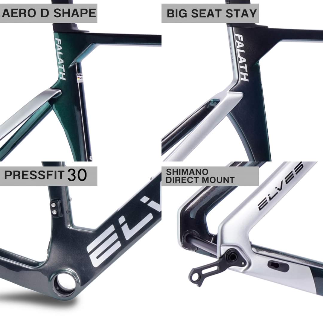 Elves Falath EVO Frameset Disc Brake UCI Approved Trevs Cycle Shop
