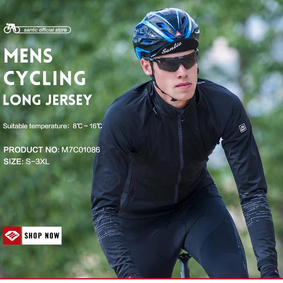 Santic Prism Cycling Jacket Long Sleeve - Removable Sleeves - Trevs Cycle Shop