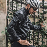 Santic Lightweight Black Rain Jacket