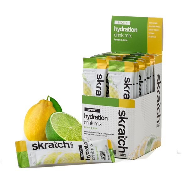 Skratch Labs Sport Hydration Drink Mix - Single Serving 20 Pack - Trevs Cycle Shop