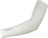 A single white sun sleeve with the brand name 'TINELI' written on the upper part.