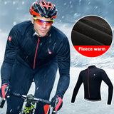 Santic Cycling Jersey Winter Thermal Polar Fleece - Trevs Cycle Shop
