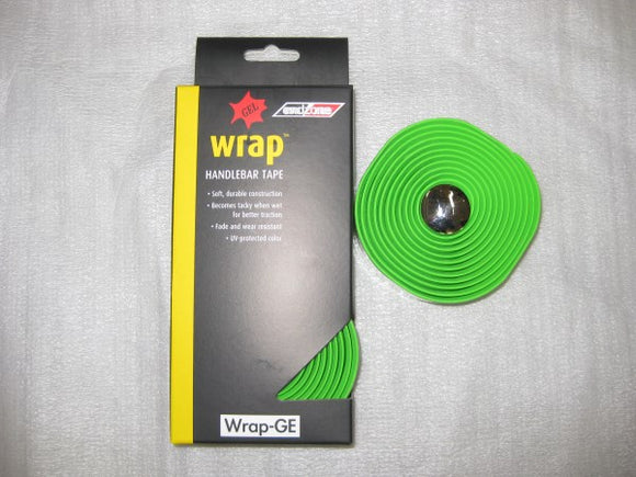 Wrap HandleBar Tape Green Cork Gel