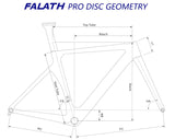 Elves Falath PRO Frameset (Disc Brake) Various Colours