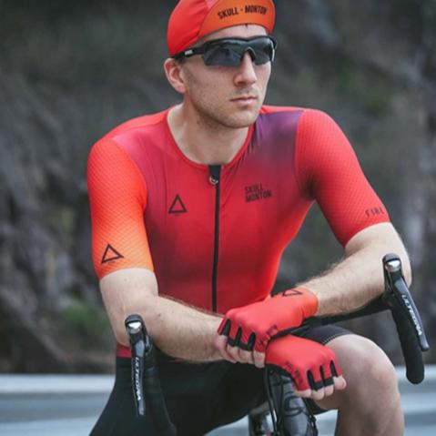 Ecuador Full Zipper Bike Short Sleeve Cycling Jersey For
