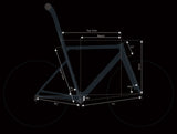 Elves Vanyar Rim brake Frameset Only - Trevs Cycle Shop